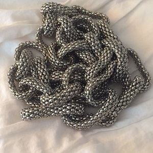 Silver link necklace, bought at Nordstrom’s!